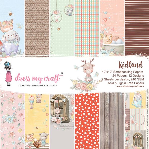 Kidland 12"x12" Paper Pad