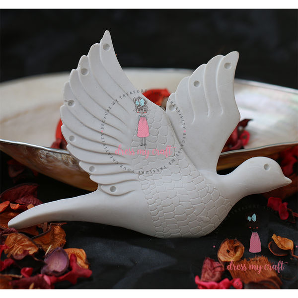 Resin Dove Bird #2