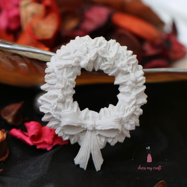 Resin Flower Wreath