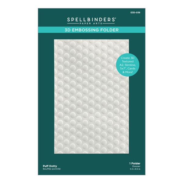 PUFF DOTTY 3D EMBOSSING FOLDER