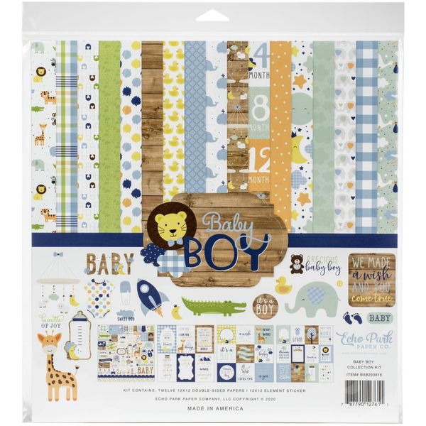 Echo Park Collection Kit 12"X12" by Echo Park Paper