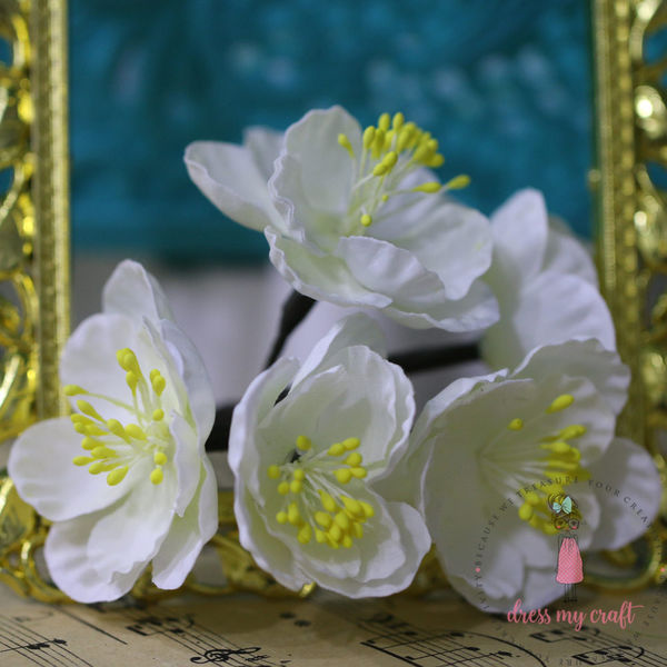 Fabric Flower - Ivory