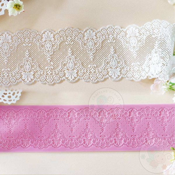 Victorian Border  - Fondant Lace Mould