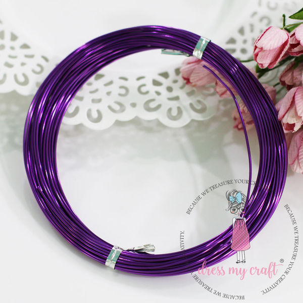 Jewelery Making Wire - Fuchsia Pink - 1 mm