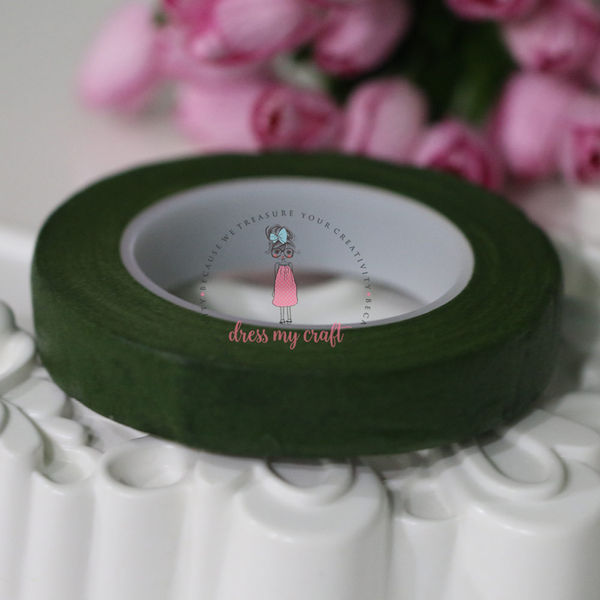 Self Adhesive Floral Tape - Dark Green