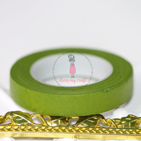 Self Adhesive Floral Tape - Olive Green