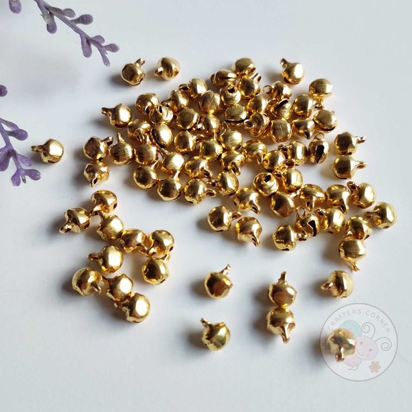 Golden Bell Beads