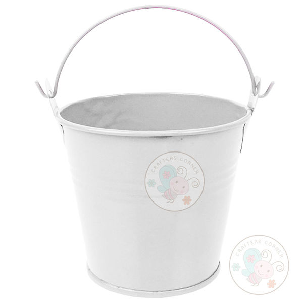 Large Bucket - White, Lbk957w