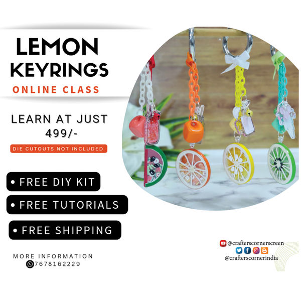 Lemon Keyrings Kit