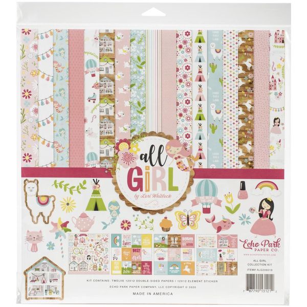 All Girl Paper Pack 12"x 12"