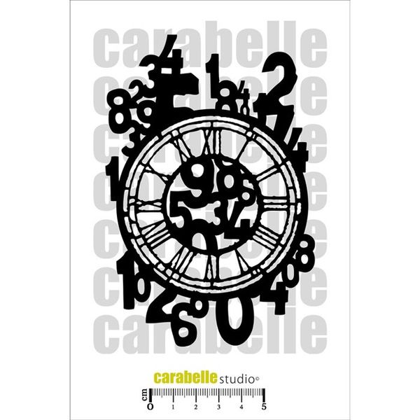 Stencil - Des chiffres sur l'horloge