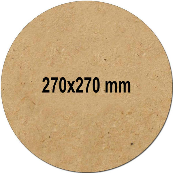 Round MDF Plate #15 - 270 mm