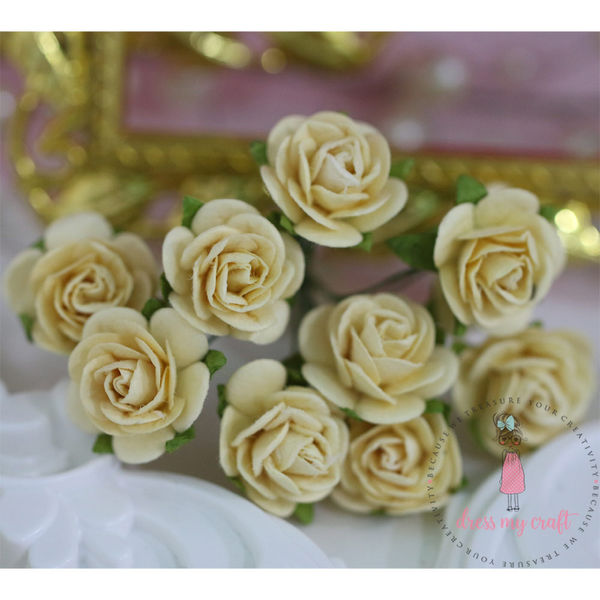 Micro Roses - Light Yellow