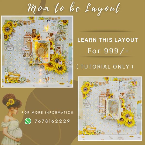 Mom To Be Layout (Tutorial Only)