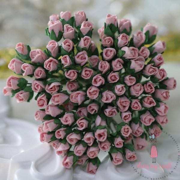 Micro Rose Bud - Peach