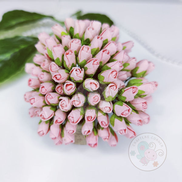 Micro Rose Buds 10 MM - Baby Pink