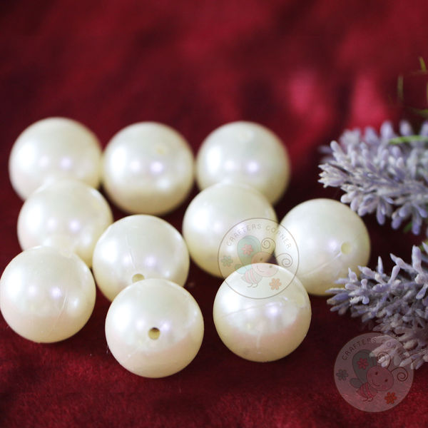 Pearl Beads - 25 mm