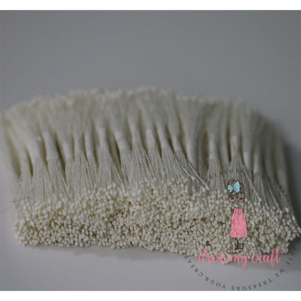 Micro Mini Thread Pollen - White - Wholesale Pack