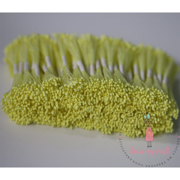 Pointed Thread Pollen - Yellow - Wholesale Pack