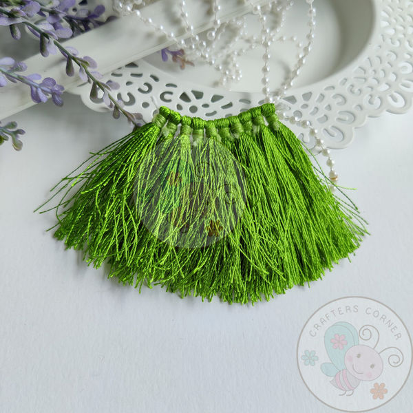 Parrot Green - Silk Thread Tassels