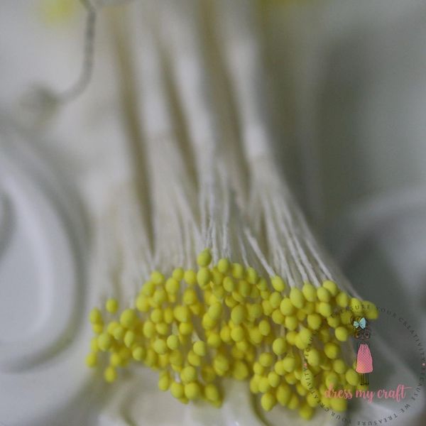 Micro Pointed Thread Pollen - Yellow #2