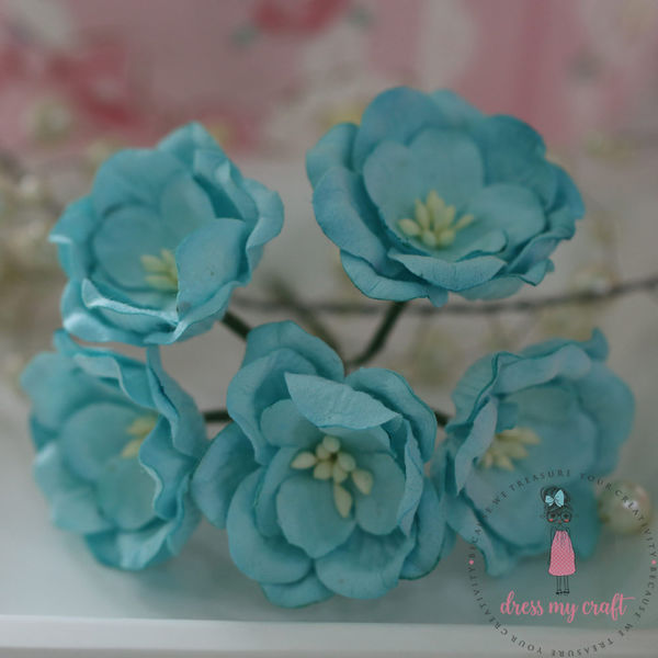 Poppy Rose - Blue