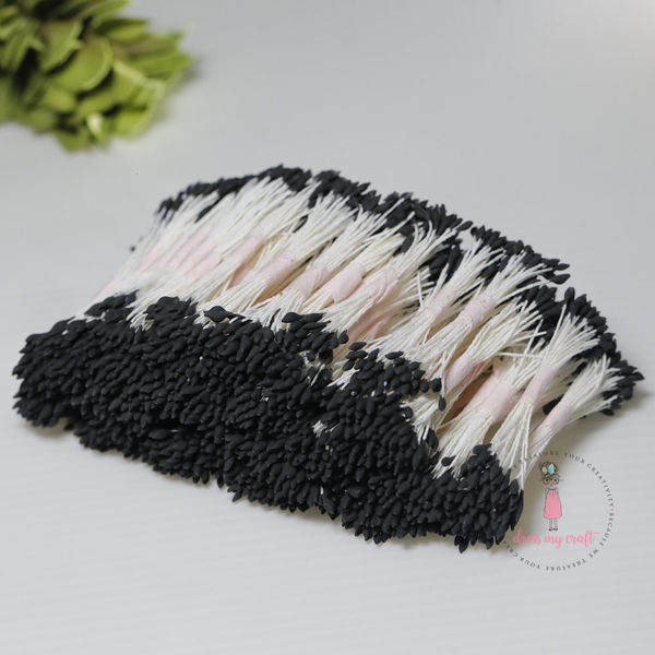 Pointed Thread Thick Pollen - Black- Wholesale Pack