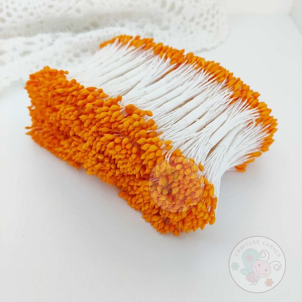 Pointed Thread Thick Pollen - Orange - Wholesale Pack