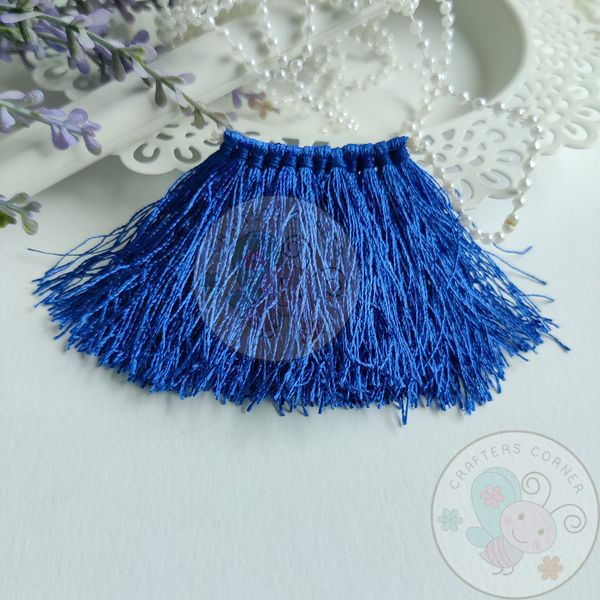 Royal Blue - Silk Thread Tassels