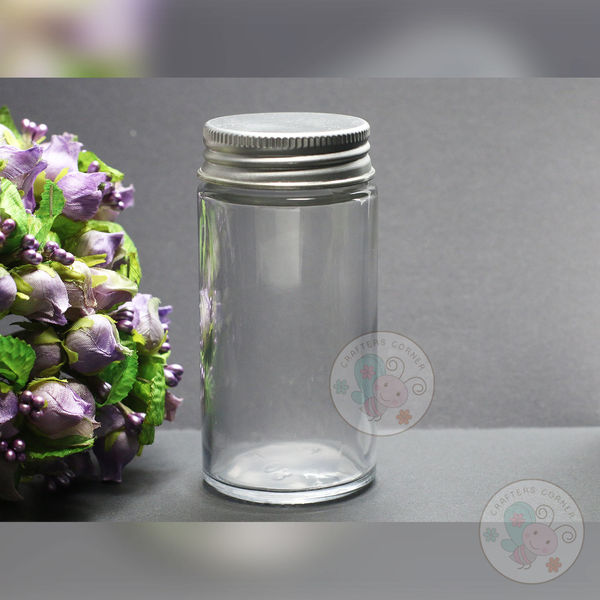 Round Shape Glass Jar