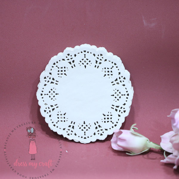 Paper Doilies - 3.5" Round White 100/Pkg