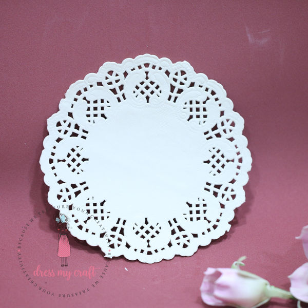 Paper Doilies - 4.5" Round White 100/Pkg