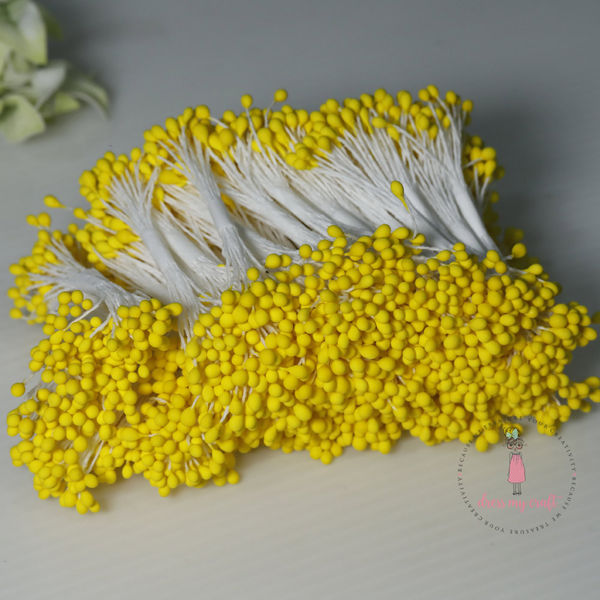 Round Thread Pollen - Bright Yellow - Wholesale Pack