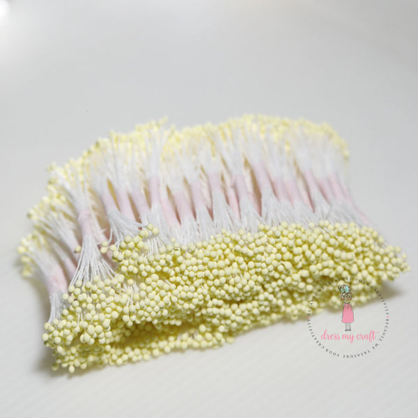 Round Thread Pollen - Pastel Yellow - Wholesale Pack