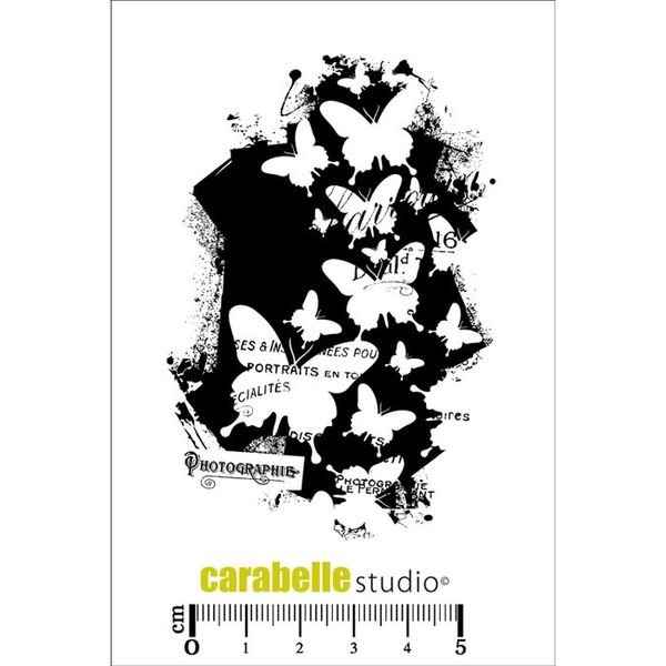 Stamp - Background Papillon