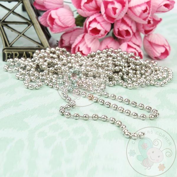 Silver Ball Chain