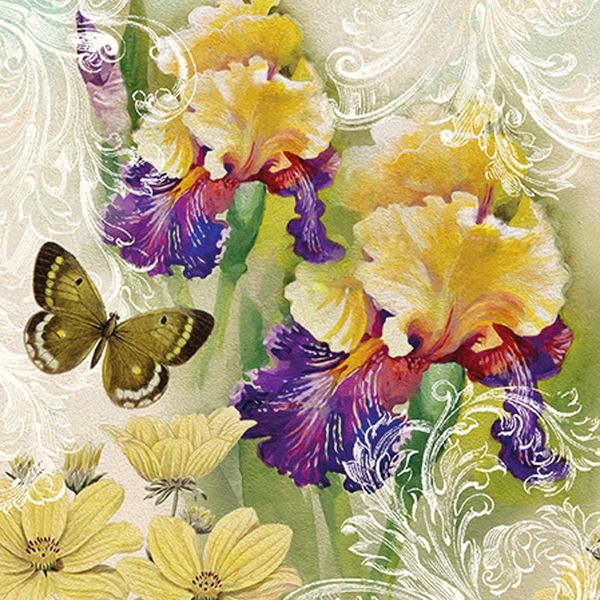 Napkin - Magic Spring (Decoupage Napkin)