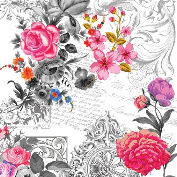 Napkin - Royal Rose (Decoupage Napkin)