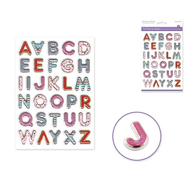 Posh Letters Sticker