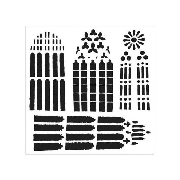 Church Windows - Stencils