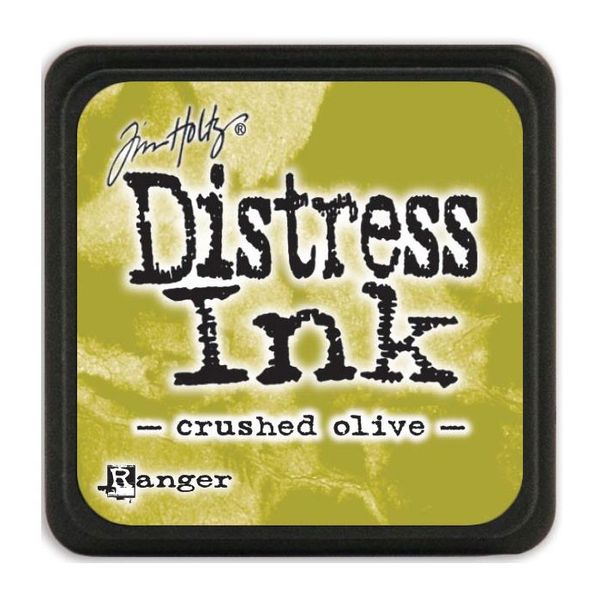 Crushed Olive - Mini  Distress ink pad