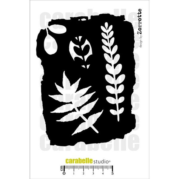 Stencil - Impression de feuillages by Zorrotte