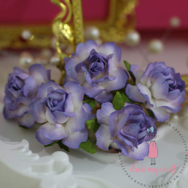 Twisted Roses - Shaded Lilac