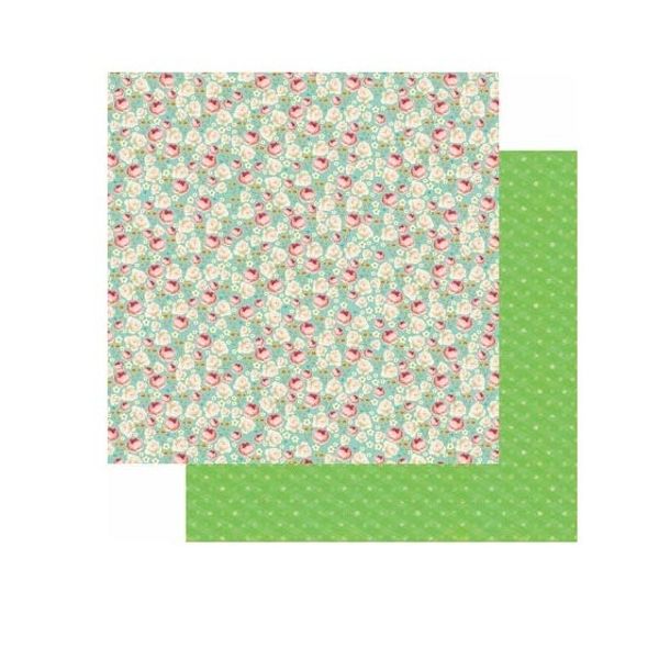 SUNDAY PICNIC Clean & Simple Poppy Field - 25 Pcs of 12" x 12" Paper