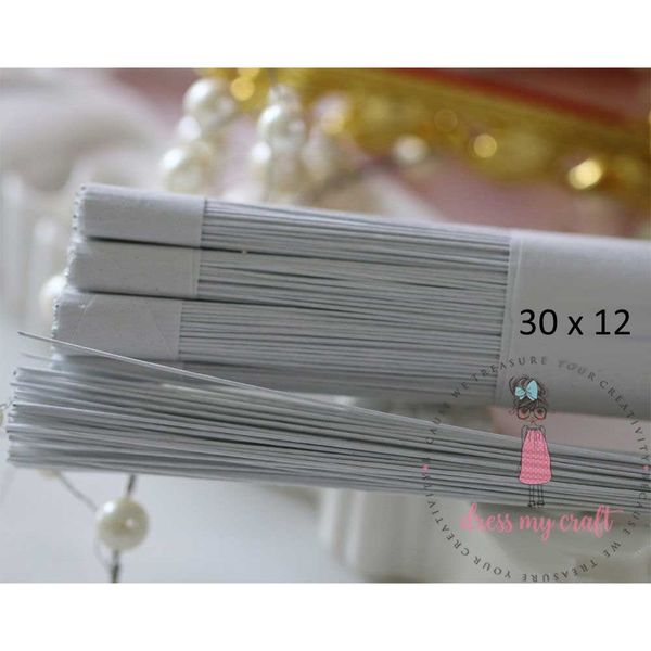 Flower Making White Wire - 30 x 12