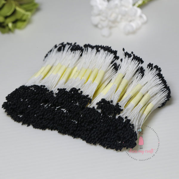 Pointed Thread Pollen - Black-Wholesale Pack