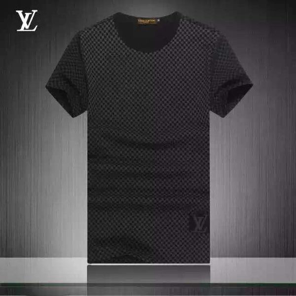 Buy Replica Louis Vuitton LV Logo T-Shirt In Yellow Brick - Buy