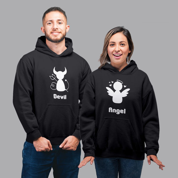 angel devil sweatshirt