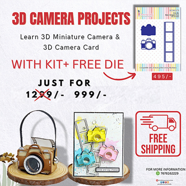 3D Camera Projects With Kit & Free Die