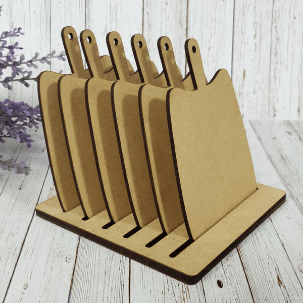 Chopping Board Coaster - Set #1